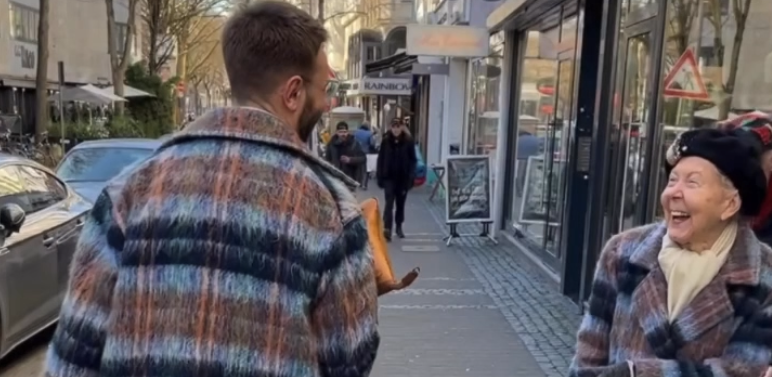 Kölner gehen viral weil sie den gleichen Mantel tragen