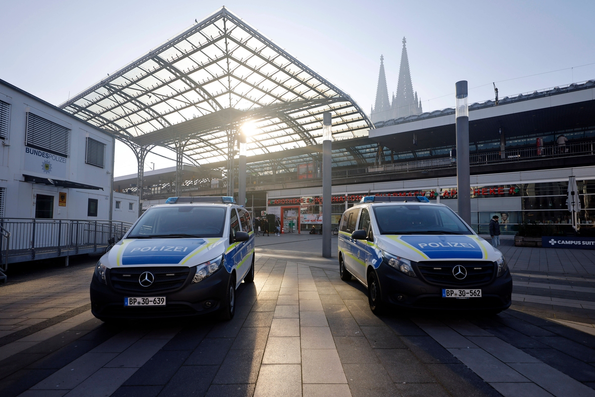 Bundespolizei Polizei Kölner Hauptbahnhof