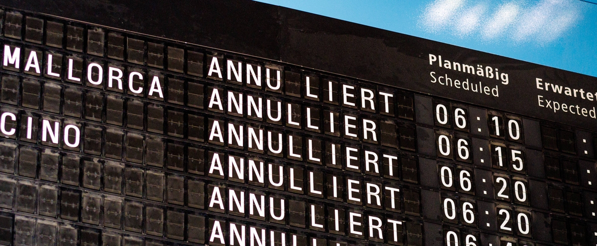 Flughafen Streik