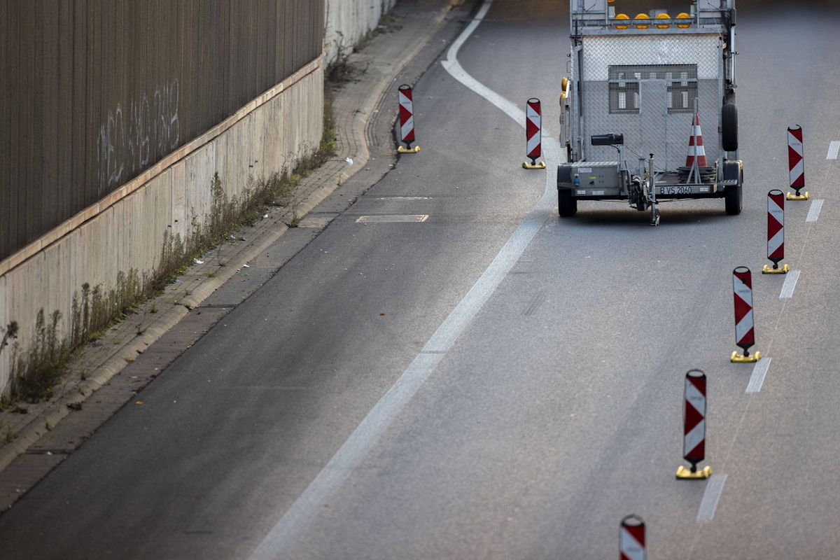 Sperrungen auf der Autobahn