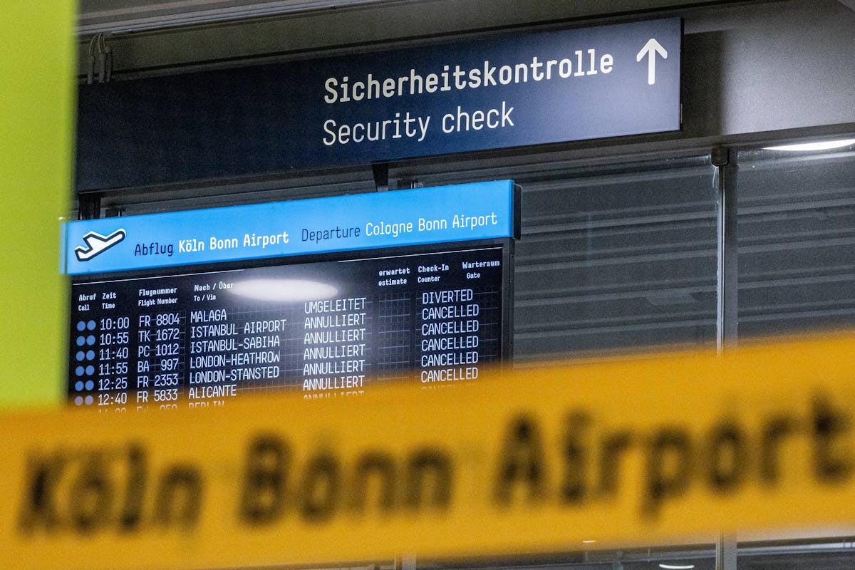 Streik Flughafen Köln/Bonn