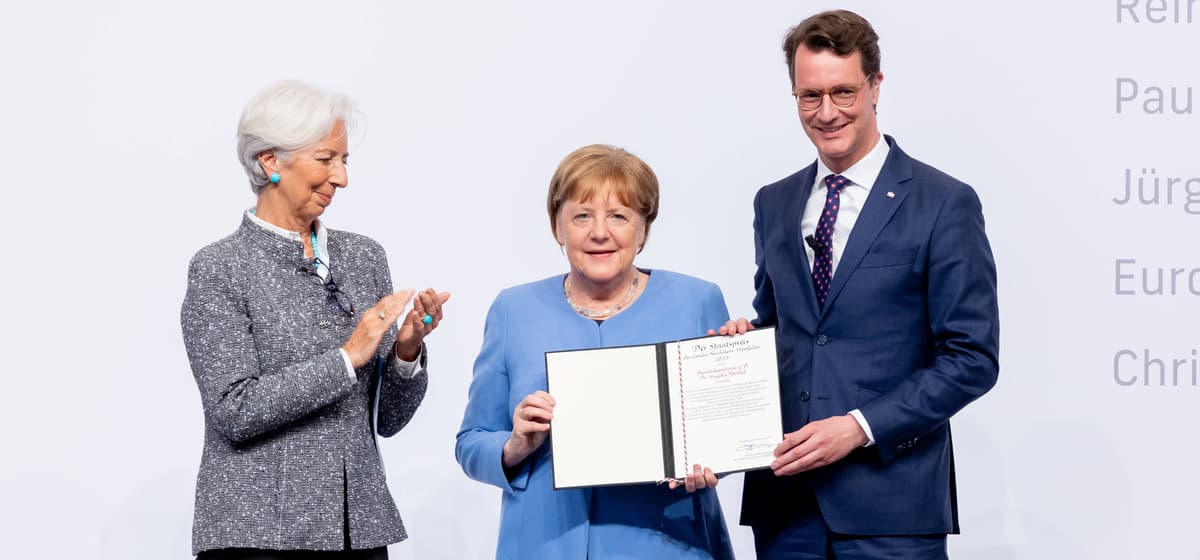 Staatspreis NRW Angela Merkel 