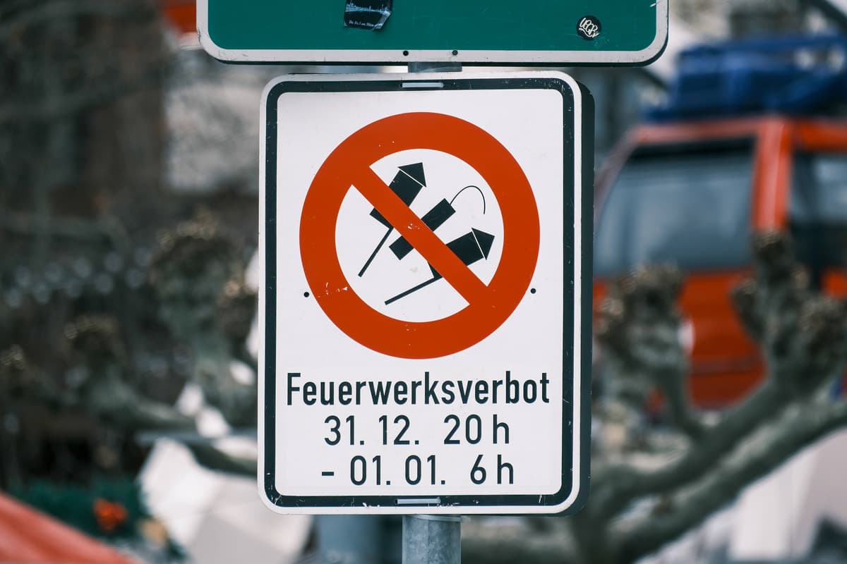 Feuerwerksverbotszone