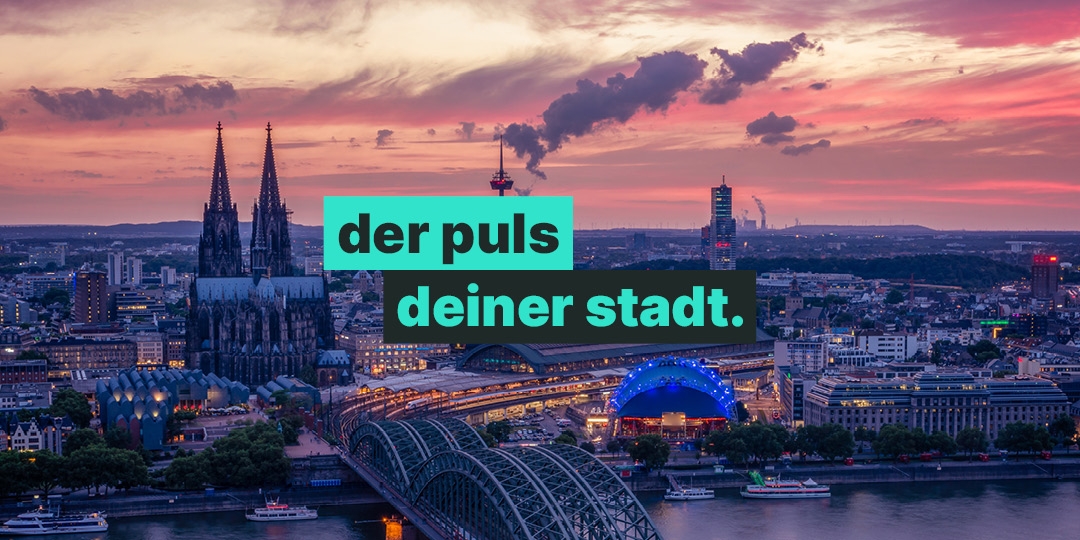Pinker Himmel über Köln – Der Puls deiner Stadt