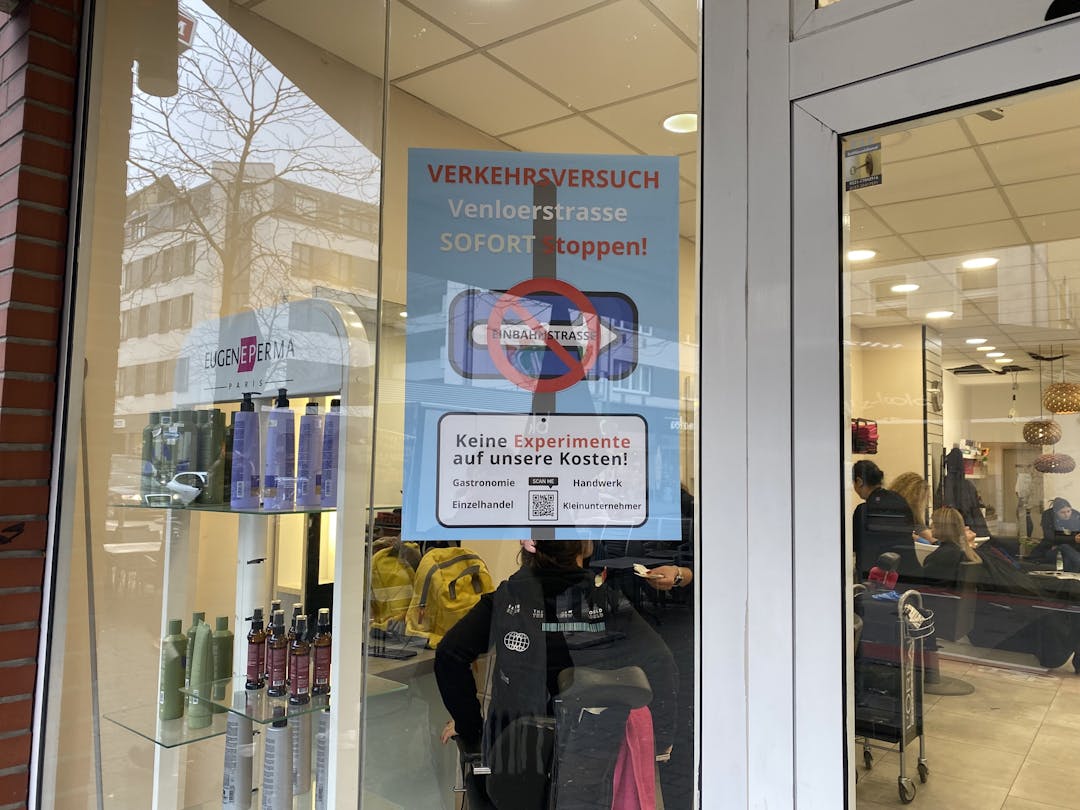 Petition Verkehrsversuch Venloer Straße