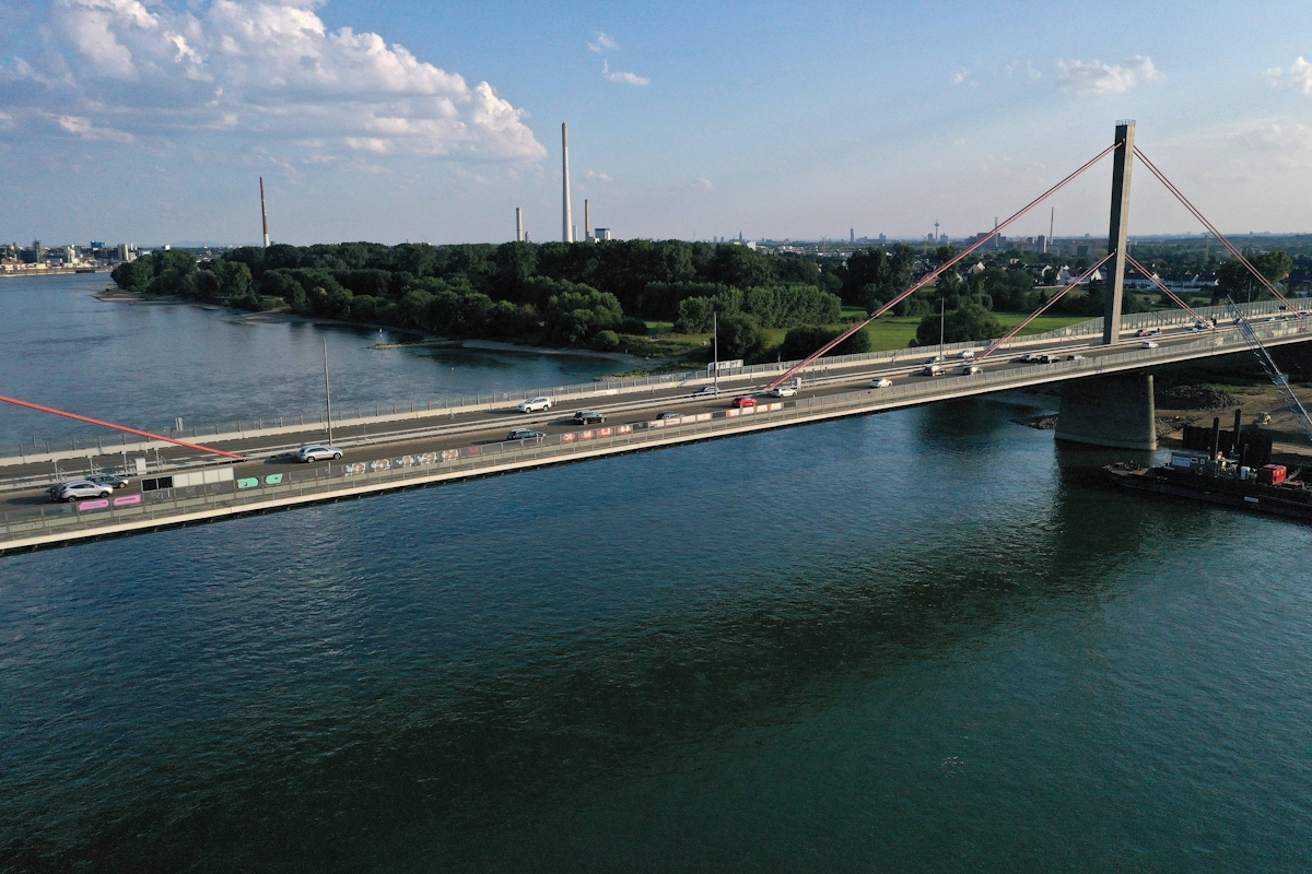 Leverkusener Brücke März 2024