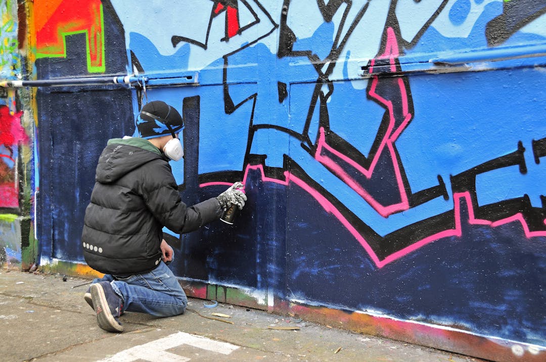 Legales Graffiti malen