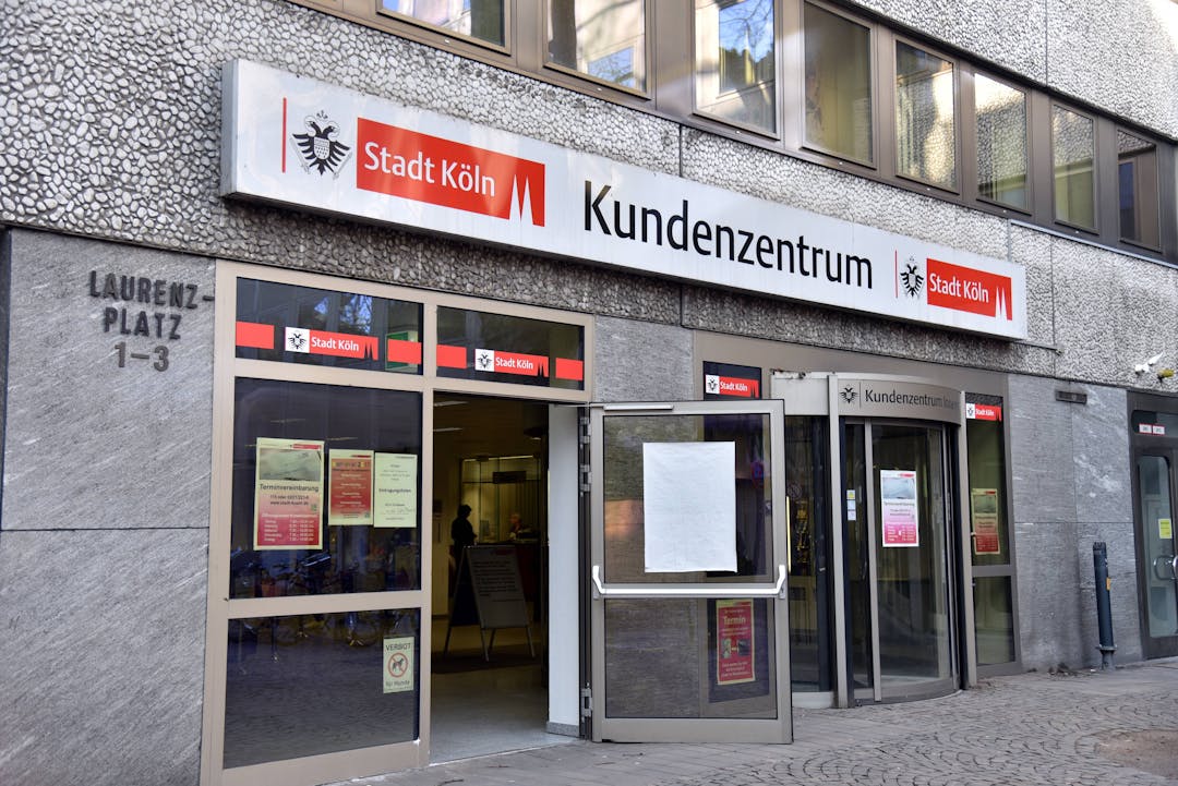 Kundenzentrum der Stadt Köln in der Innenstadt