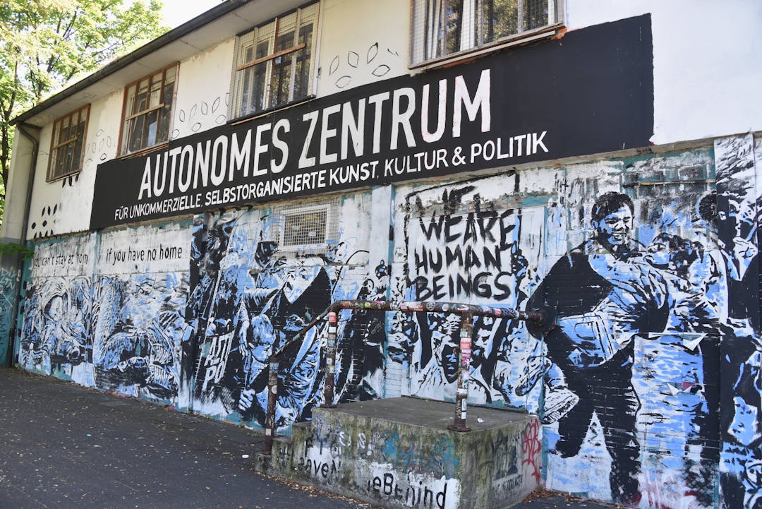 Wand des AZ in Köln
