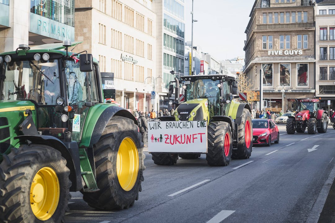 Bauernproteste Köln