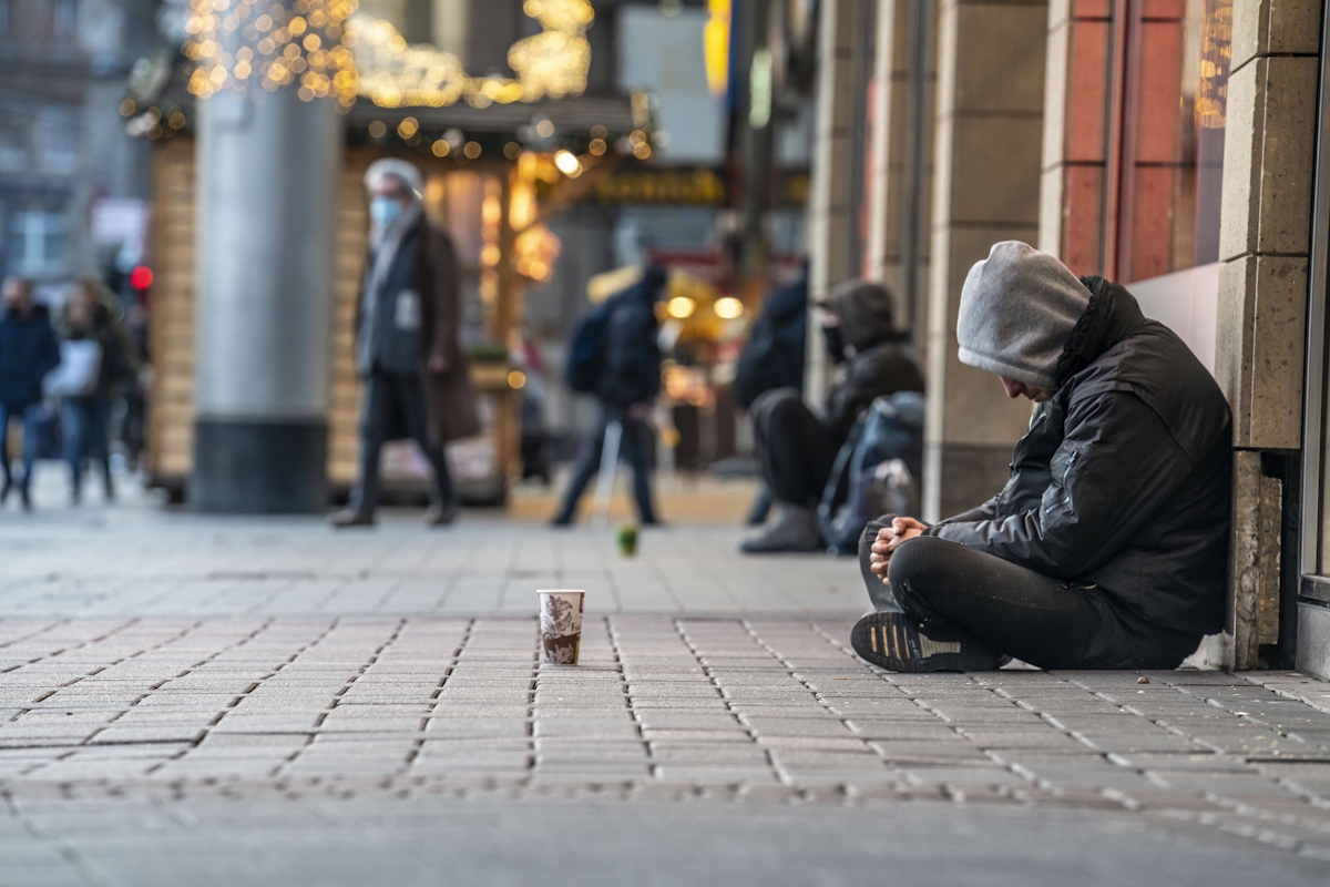 Obdachlose in Köln