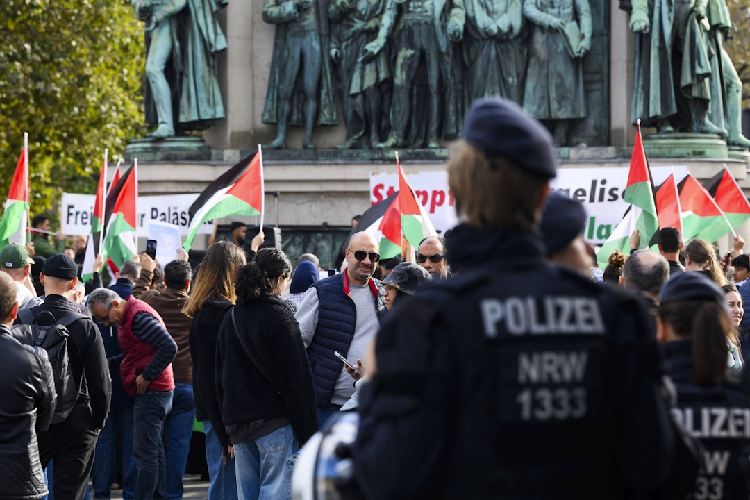 Pro-Palästina-Demo in Köln
